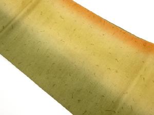 ひげ紬抽象縞模様名古屋帯